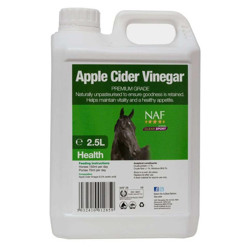 NAF 2.5 Litre Apple Cider Vinegar 3 NAF 2.5 Litre Apple Cider Vinegar - Image 3