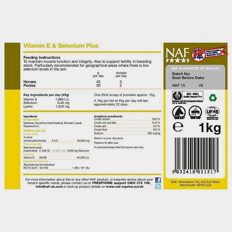 NAF Vitamin E & Selenium Plus 2 NAF Vitamin E & Selenium Plus - Image 2