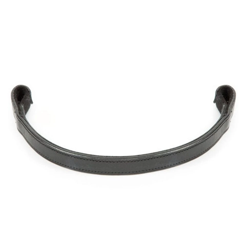 Plain Browband Black 2 Plain Browband Black - Image 2