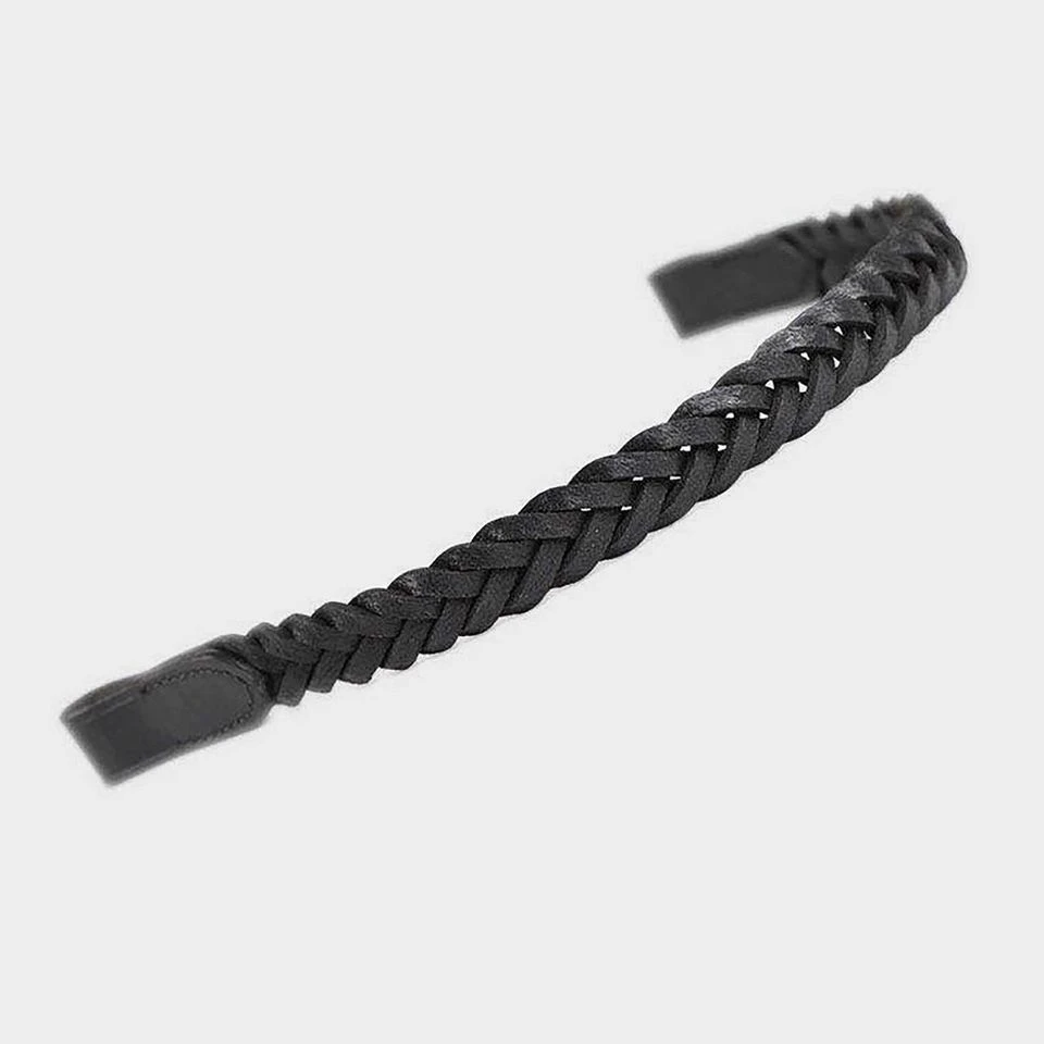 Plaited Leather Browband 1 Plaited Leather Browband