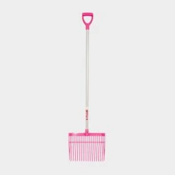PC D-Handle Bedding Fork Pink