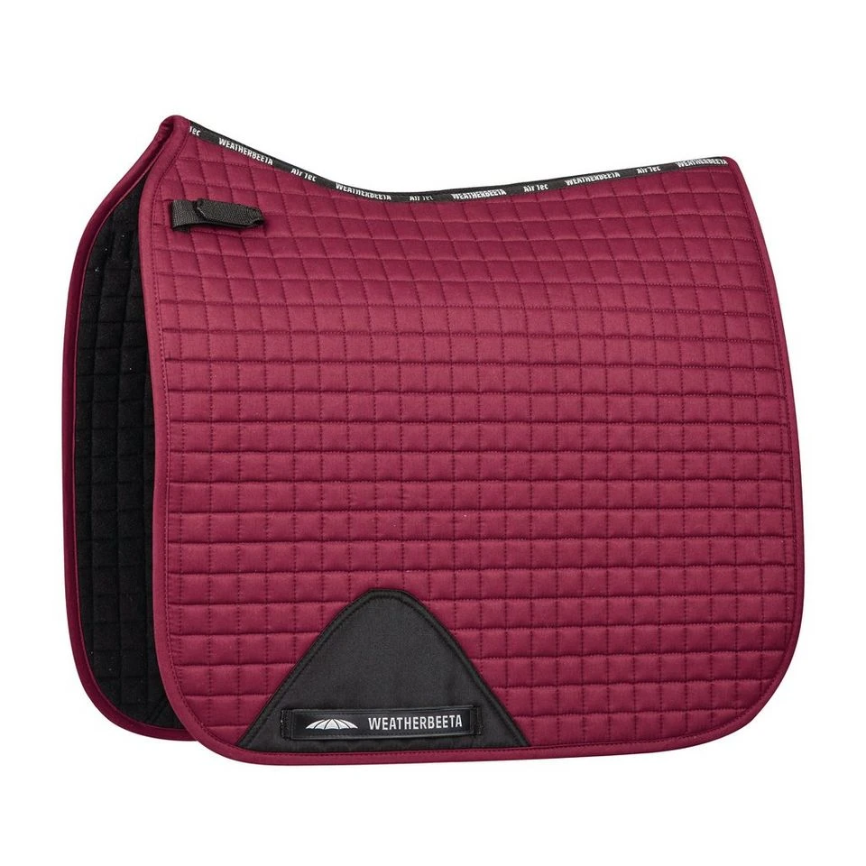 Weatherbeeta Prime Dressage Saddle Pad Maroon 2 Weatherbeeta Prime Dressage Saddle Pad Maroon - Image 2