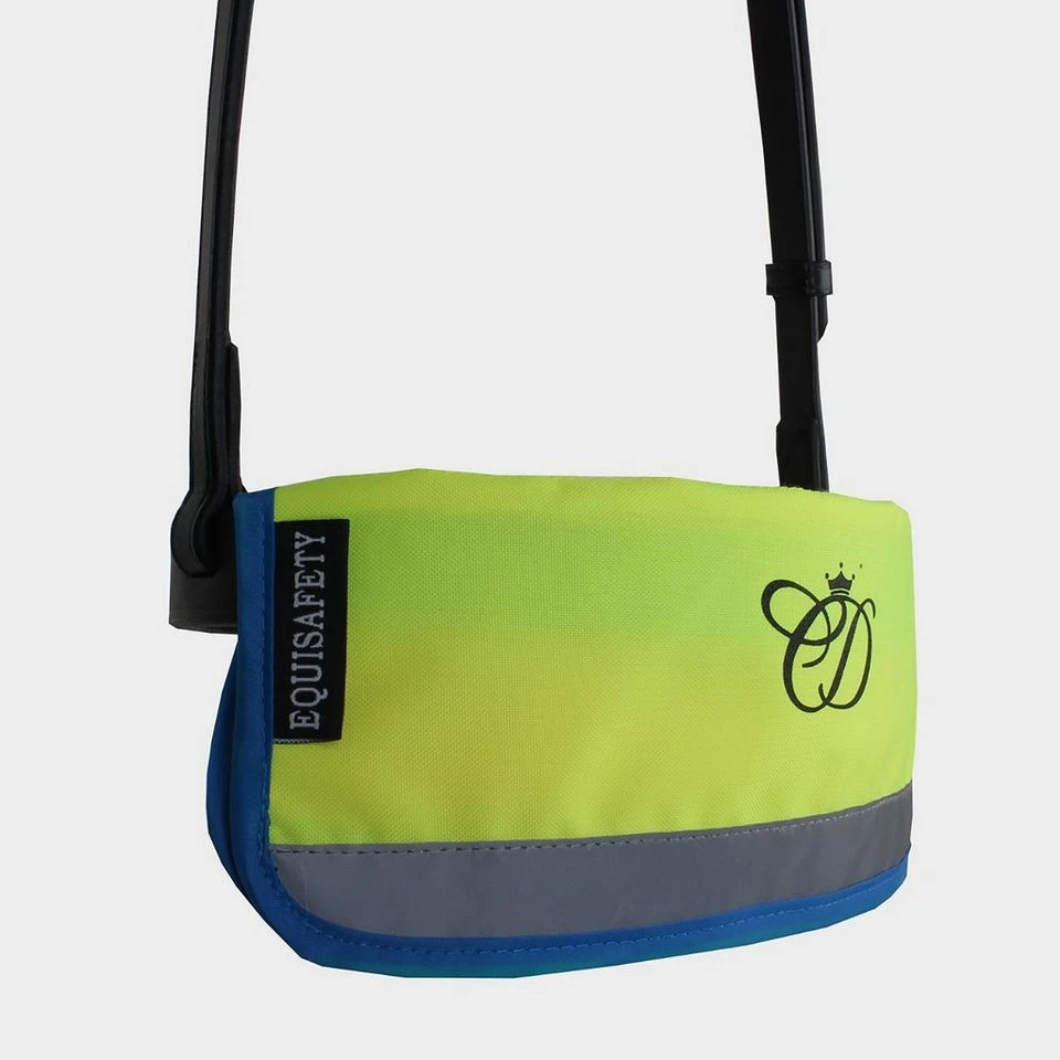 Charlotte Dujardin Multi-Coloured Nose Band Pink/Yellow 3 Charlotte Dujardin Multi-Coloured Nose Band Pink/Yellow - Image 3