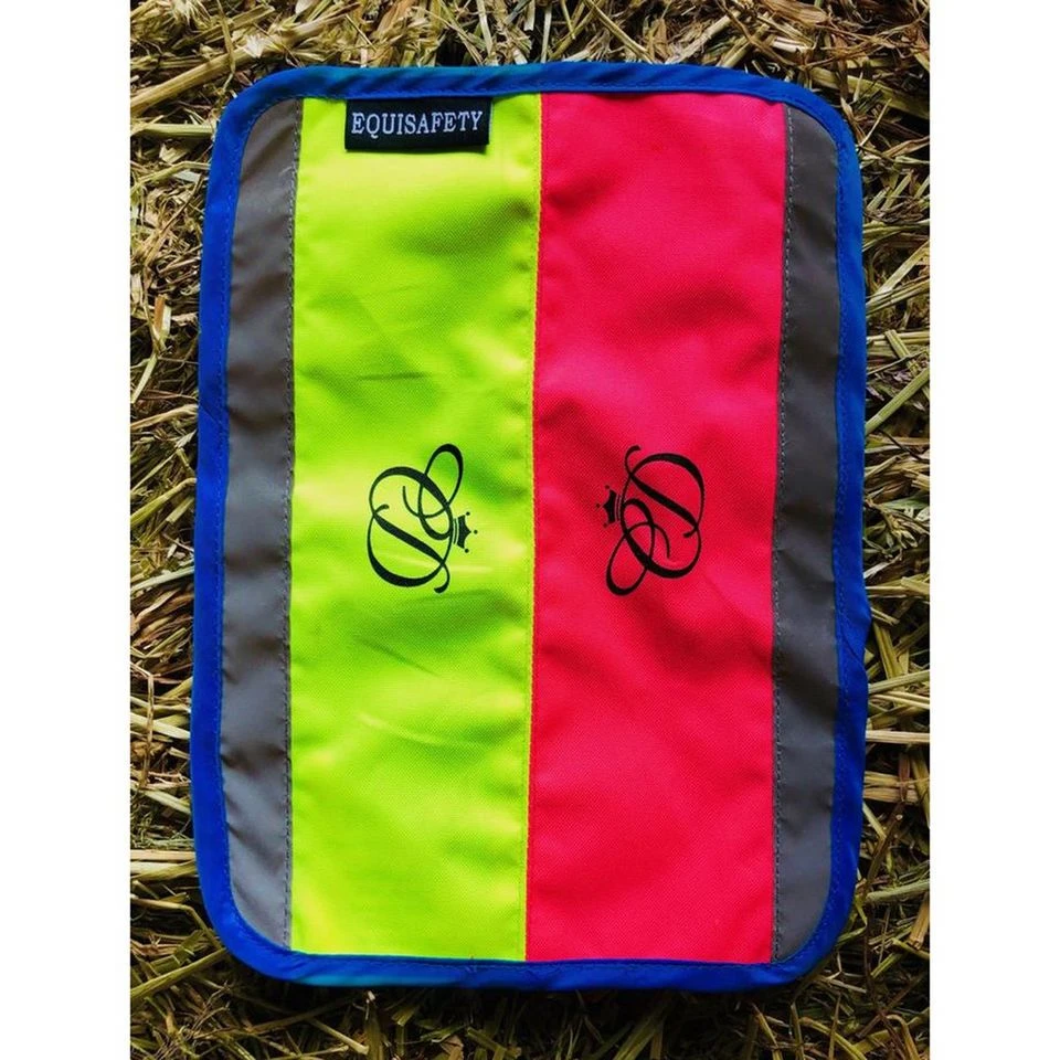 Charlotte Dujardin Multi-Coloured Nose Band Pink/Yellow 8 Charlotte Dujardin Multi-Coloured Nose Band Pink/Yellow - Image 8