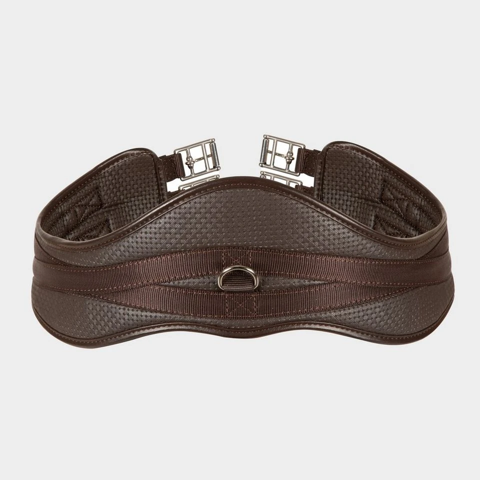 Shires Anatomical Elasticated GP Girth In Havana 1 Shires Anatomical Elasticated GP Girth In Havana